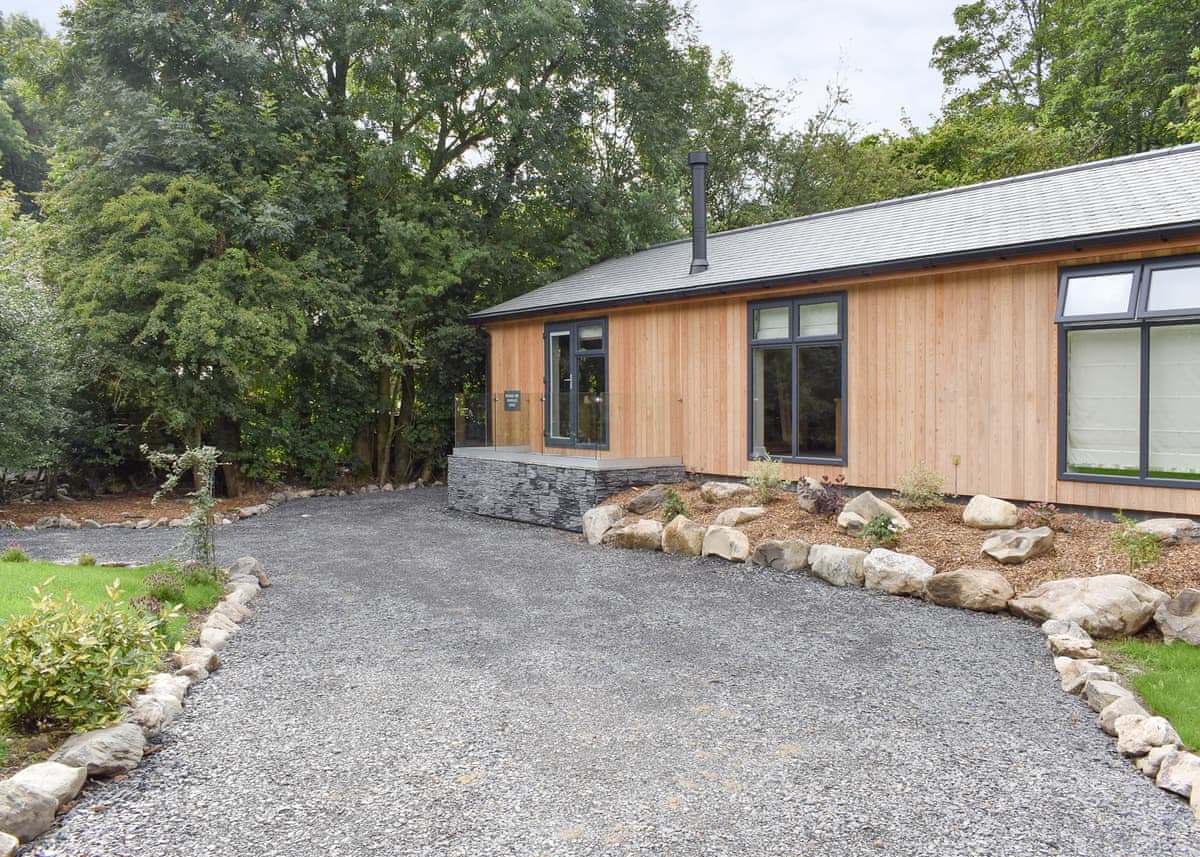 Blenkett Wood Lodge Park, lodge park near Allithwaite, Cumbria
