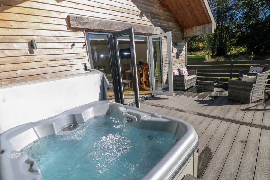 Dwrgi, lodge near Llanybydder, Carmarthenshire