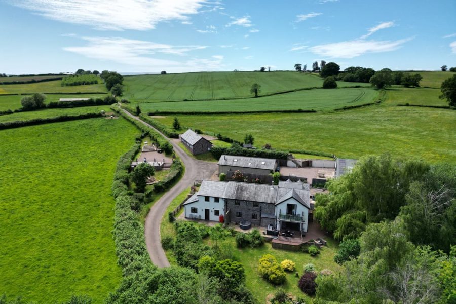 Fuesli Lodge at Harry’s Cottages, lodge near Monmouth, Monmouthshire