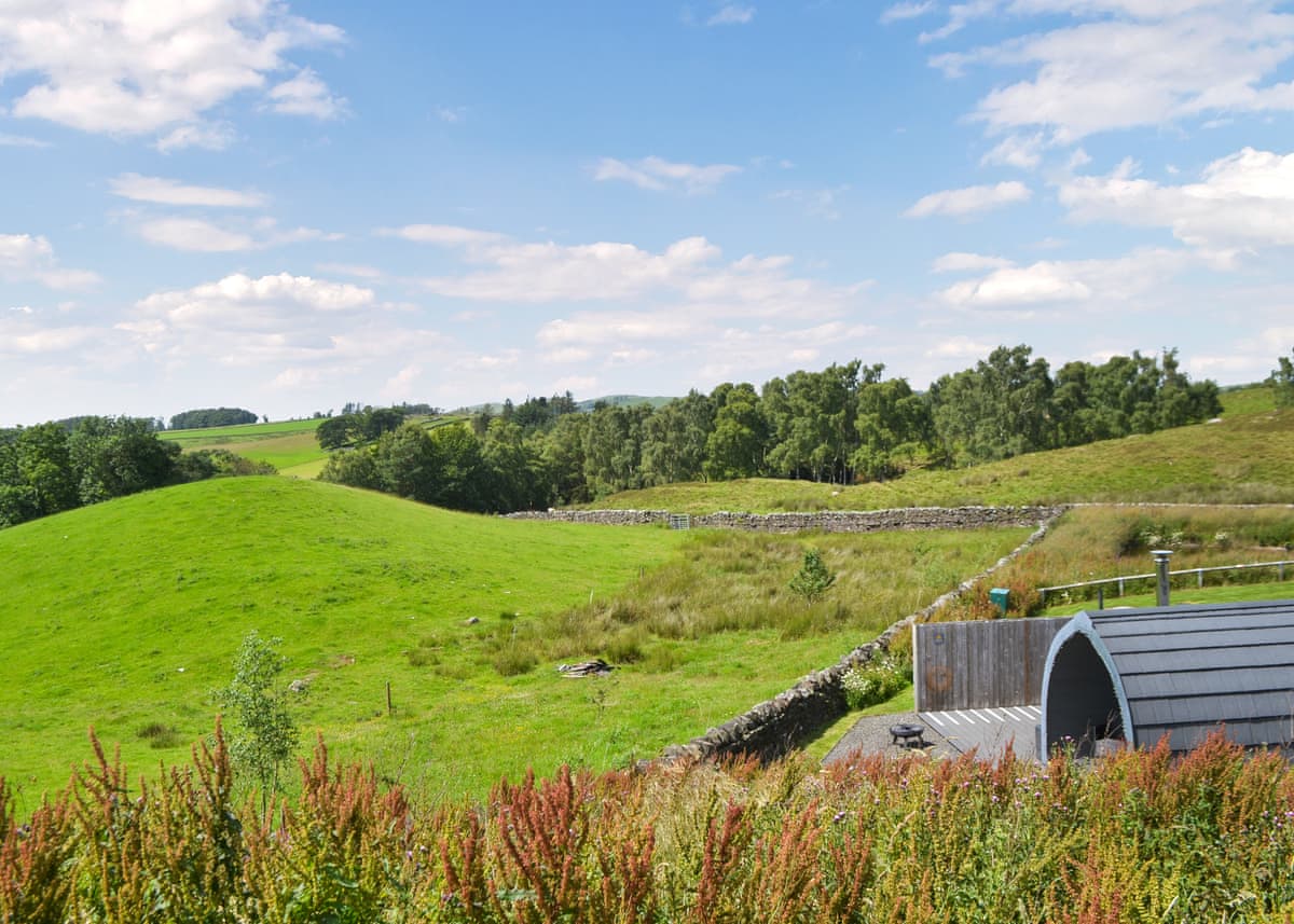 Herding Hill Farm, lodge park near Haltwhistle, Northumberland