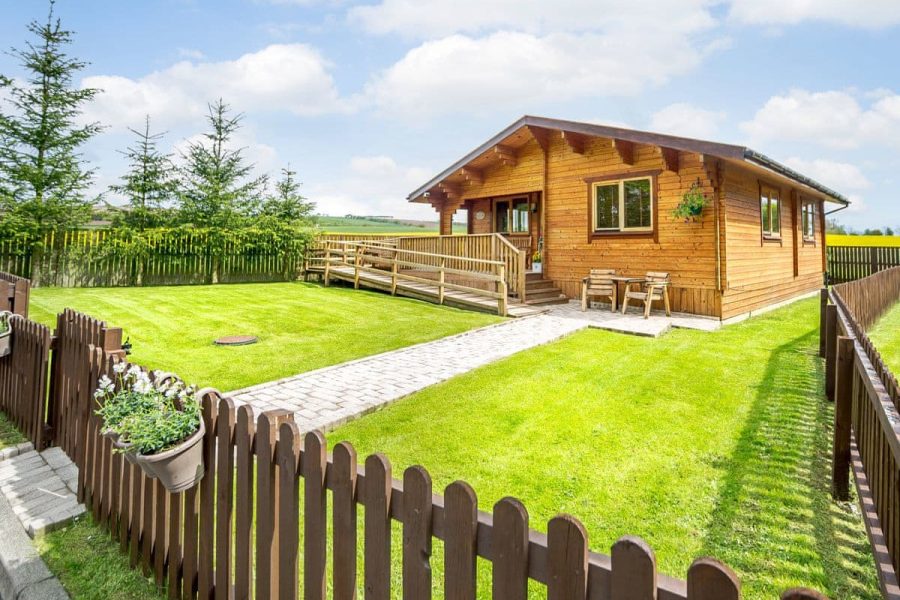 Jessica at Old Pump House Lodges, lodge near Duns, Scottish Borders