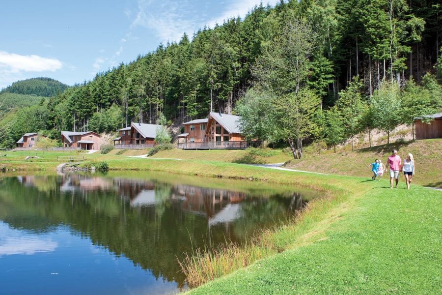 Penvale Lakes Lodges, lodge park near Llangollen, Denbighshire