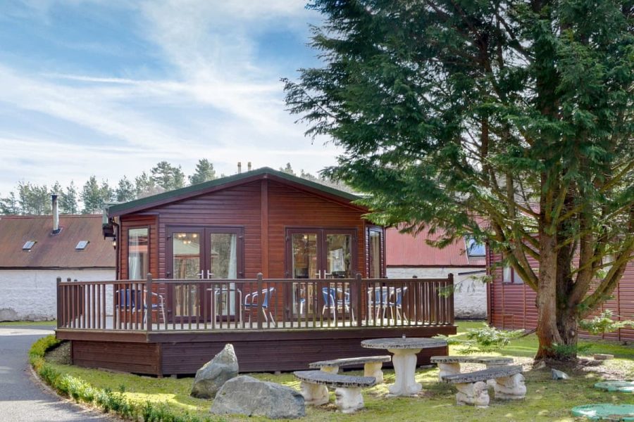 Royal Deeside Woodland Lodges, Lodge E, lodge near Ballater, Aberdeenshire