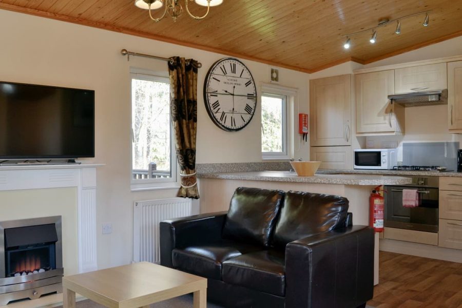 Royal Deeside Woodland Lodges, Lodge F, lodge near Ballater, Aberdeenshire