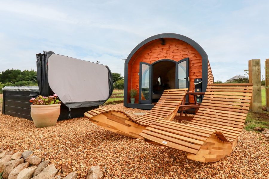 Stargaze, lodge near Ponsanooth, Cornwall