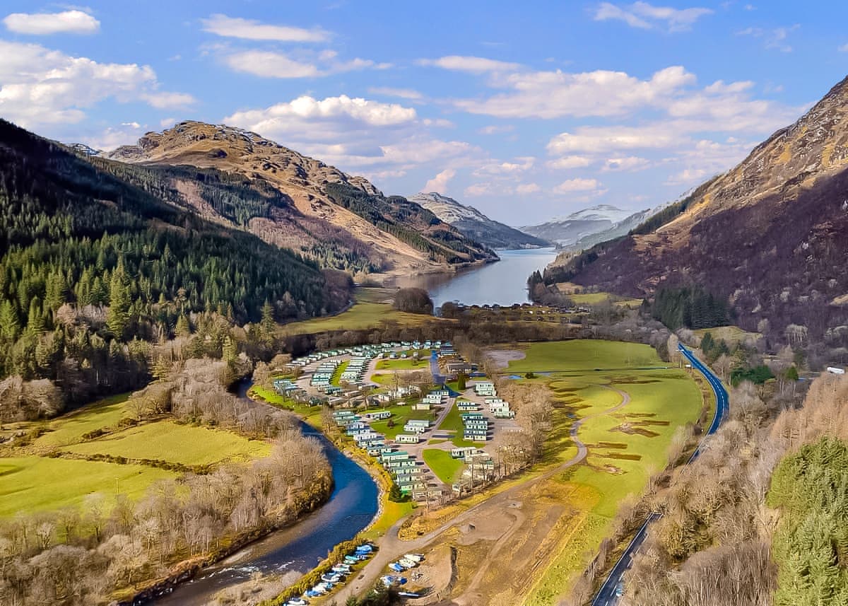 Stratheck Holiday Park, lodge park near Dunoon, Argyll & Bute
