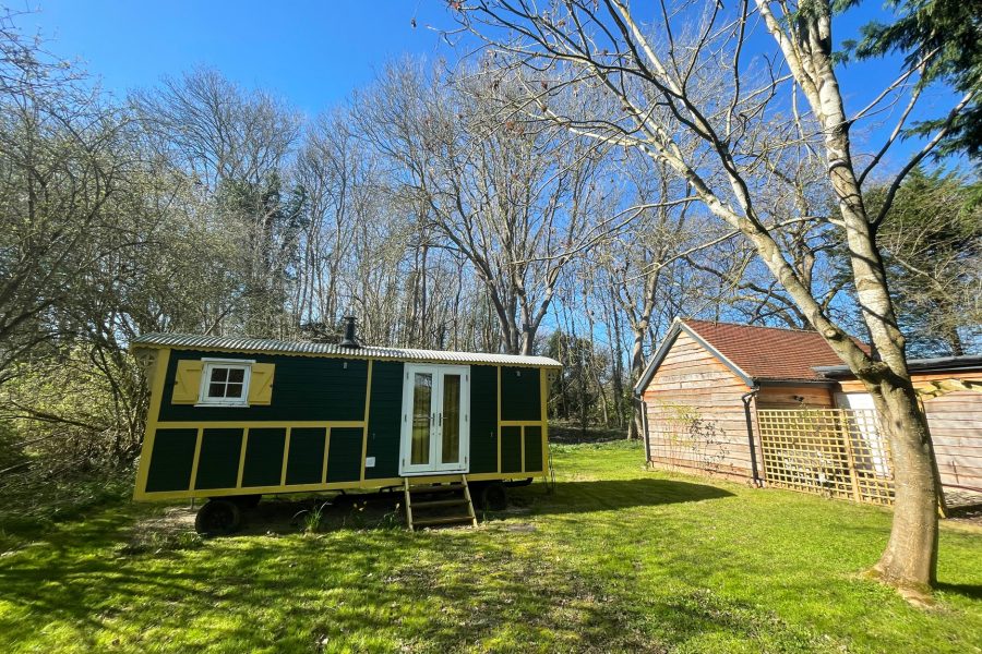 The Shepherds Hut, shepherd's hut near Wallingford, Oxfordshire