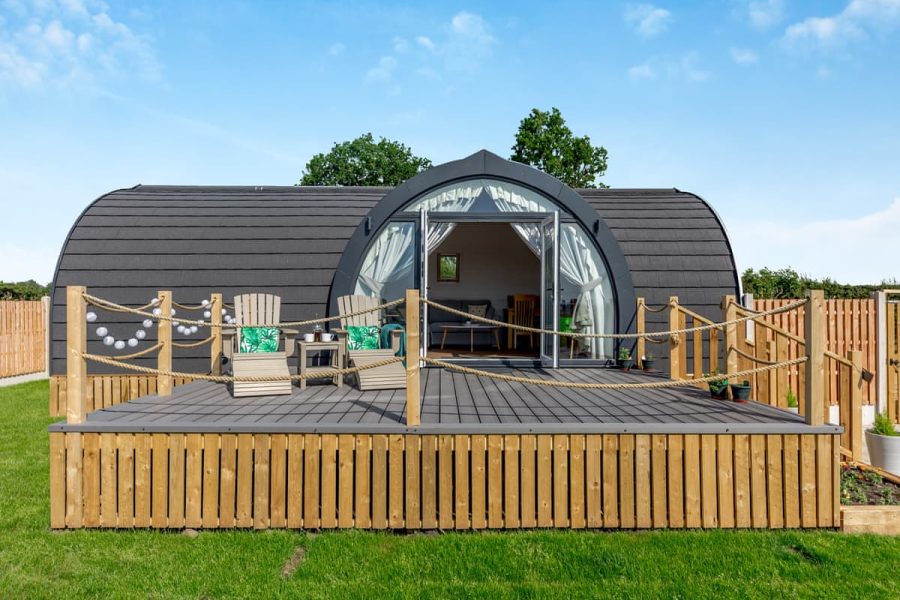 The Stag's Wallow at Oak Apple Lodges, lodge near Ashbourne, Derbyshire