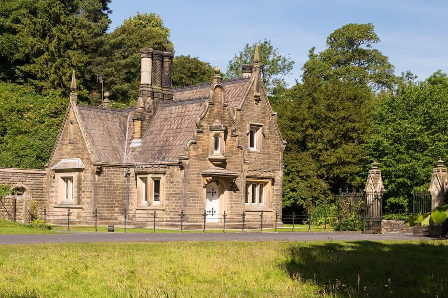 Top Lodge at Broughton Hall Estate, lodge near Skipton, North Yorkshire