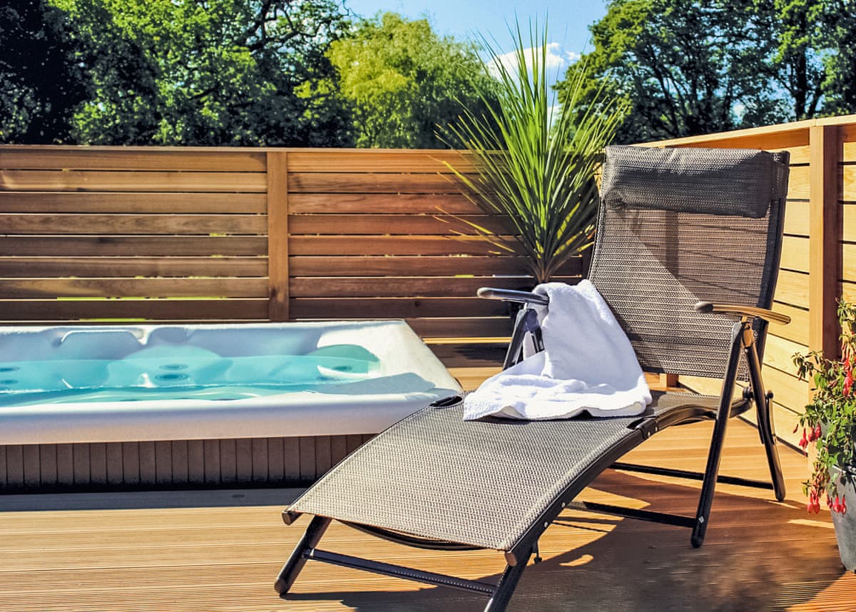 Upton Lakes Lodges, lodge park near Cullompton, Devon