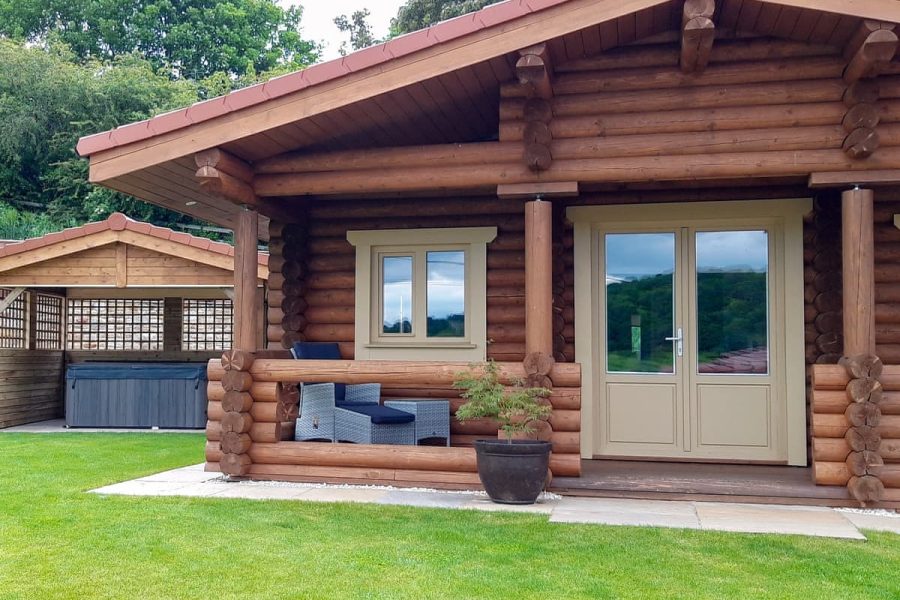 Vindolanda Lodge at Vindomora Country Lodges, lodge near Hexham, County Durham